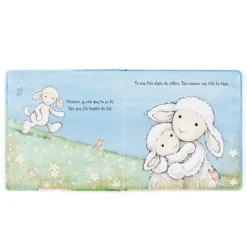 Agneau Timide Et Sa Maman Livre and Bashful Lamb Medium