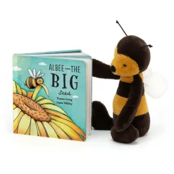 Albee And The Big Seed Book and Bashful Bee Medium Clearance