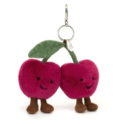 Amuseables Cherries Bag Charm Sale