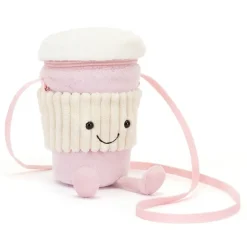 Amuseables Coffee-To-Go Pink Bag Best
