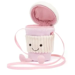 Amuseables Coffee-To-Go Pink Bag Best