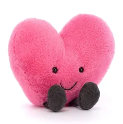 Amuseables Hot Pink Heart Outlet