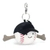 Amuseables Sports Baseball Bag Charm New