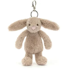 Bashful Beige Bunny Bag Charm Clearance