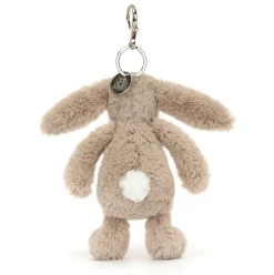 Bashful Beige Bunny Bag Charm Clearance
