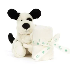 Bashful Black & Cream Puppy Soother Clearance
