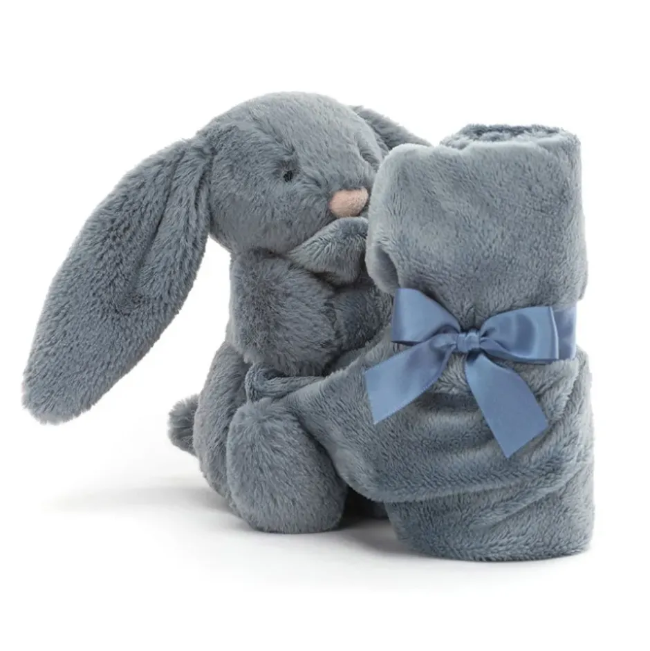 Bashful Dusky Blue Bunny Soother Hot