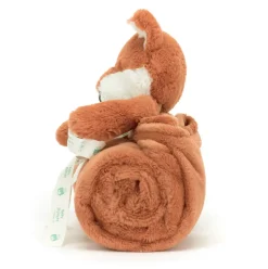 Bashful Fox Cub Blankie Outlet