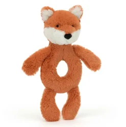 Bashful Fox Cub Ring Rattle Hot