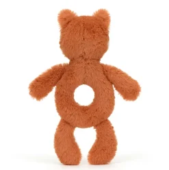 Bashful Fox Cub Ring Rattle Hot