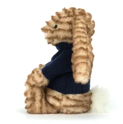 Bashful Luxe Bunny Juniper with Personalised Navy Jumper Outlet