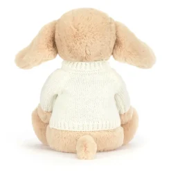 Bashful Luxe Puppy Orlando with Personalised Cream Jumper Online
