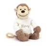 Bashful Monkey with Personalised Cream Jumper Outlet