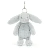 Bashful Silver Bunny Bag Charm Outlet