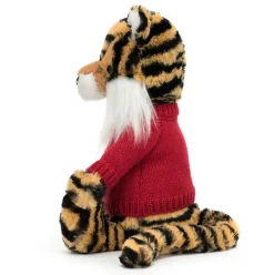 Bashful Tiger with Personalised Red Jumper Online