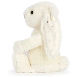 Bashful Twinkle Bunny with Personalised Cream Jumper