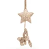 Blossom Bea Beige Bunny Musical Pull Discount