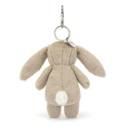 Blossom Beige Bunny Bag Charm Hot