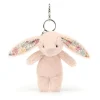 Blossom Blush Bunny Bag Charm Outlet