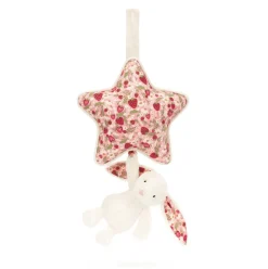 Blossom Cream Bunny 'Berry' Musical Pull Sale