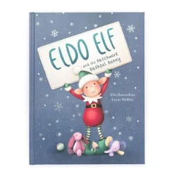 Eldo Elf and the Patchwork Bashful Bunny Book Clearance