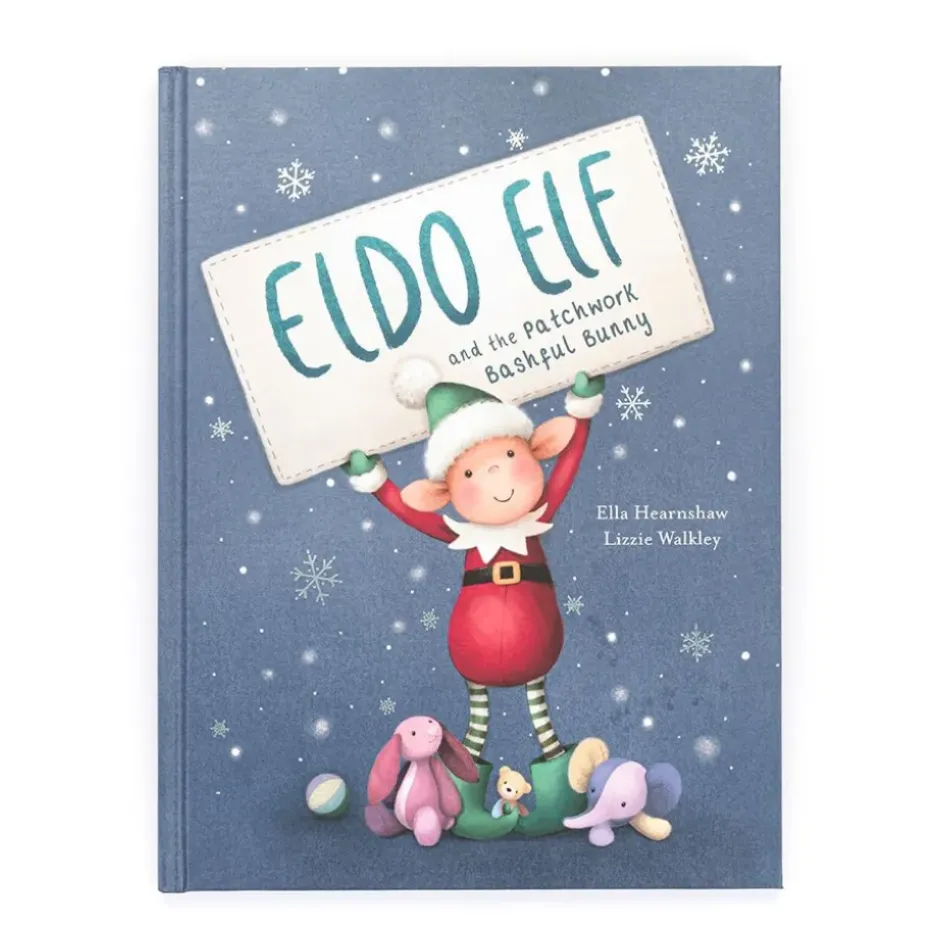 Eldo Elf and the Patchwork Bashful Bunny Book and Eldo Elf