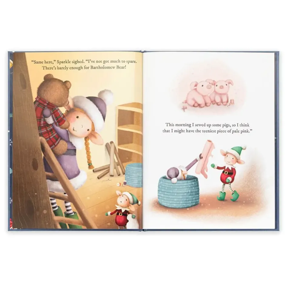 Eldo Elf and the Patchwork Bashful Bunny Book and Eldo Elf