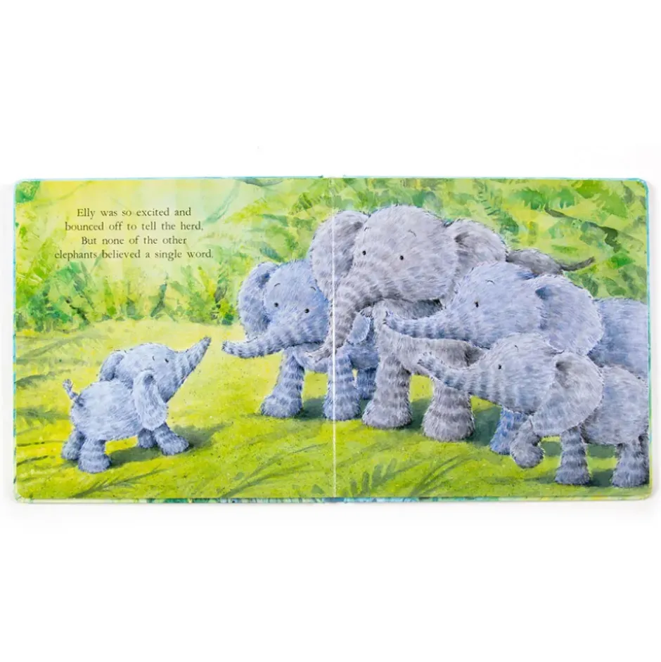 Elephants Can't Fly Book and Fuddlewuddle Elephant Medium