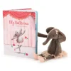 Elly Ballerina Book and Dancing Darcey Elephant Clearance