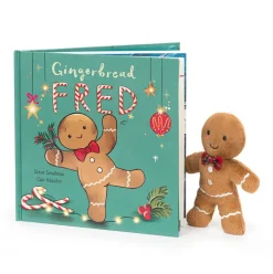 Gingerbread Fred Book and Jolly Gingerbread Fred Original Hot