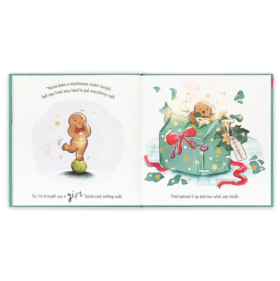 Gingerbread Fred Book and Jolly Gingerbread Fred Original Hot