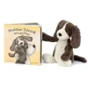 Hundchen Schnuck Und Sein Papa Buch and Bashful Fudge Puppy Medium Hot
