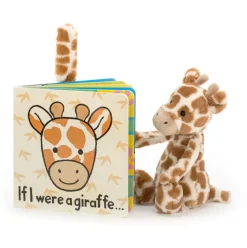 If I Were A Giraffe Book and Bashful Giraffe Small Sale