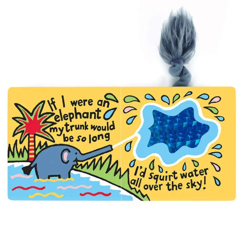 If I Were An Elephant Board Book and Fuddlewuddle Elephant Medium Best