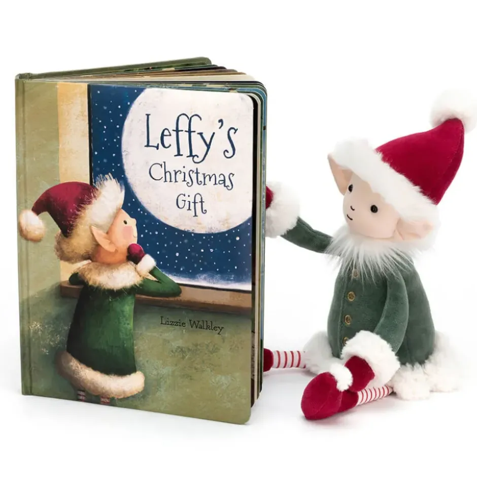 Leffy's Christmas Gift Book and Leffy Elf Medium Sale