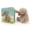 Little Me Book and Bashful Beige Bunny Medium Best