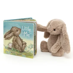 Little Me Book and Bashful Beige Bunny Medium Best