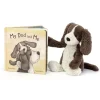 My Dad and Me Book and Bashful Fudge Puppy Medium Outlet