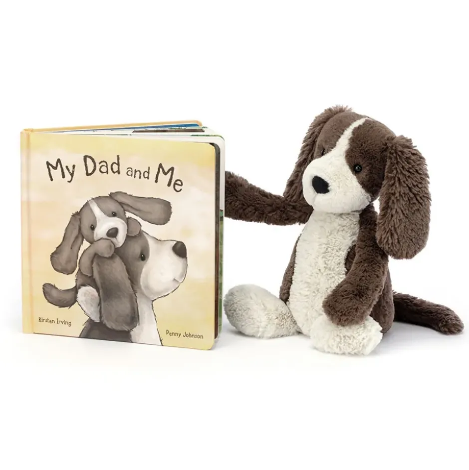 My Dad and Me Book and Bashful Fudge Puppy Medium Outlet