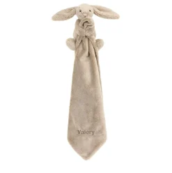 Personalised Bashful Beige Bunny Soother New