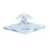 Personalised Bashful Blue Bunny Soother Sale