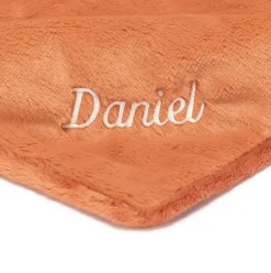 Personalised Bashful Fox Cub Blankie