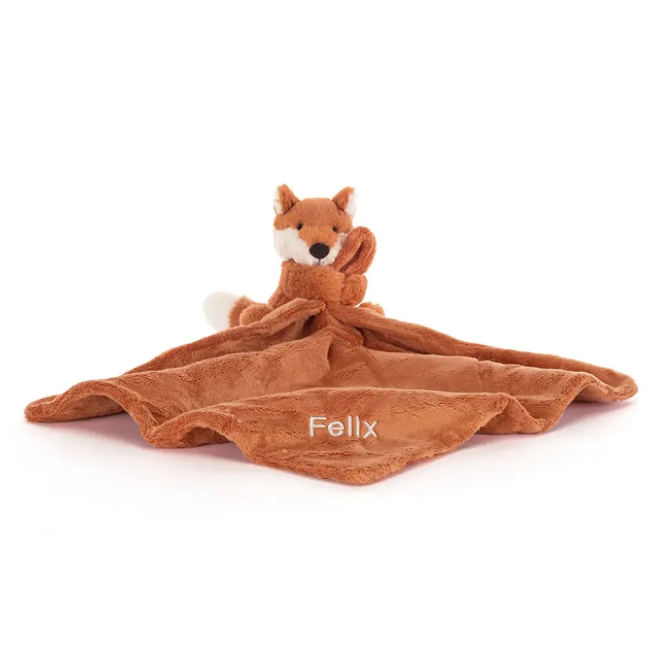 Personalised Bashful Fox Cub Soother Outlet