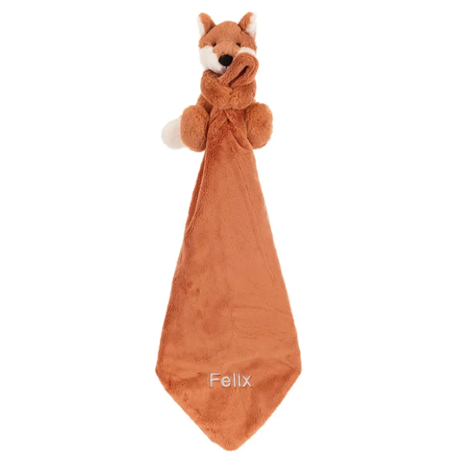 Personalised Bashful Fox Cub Soother Outlet