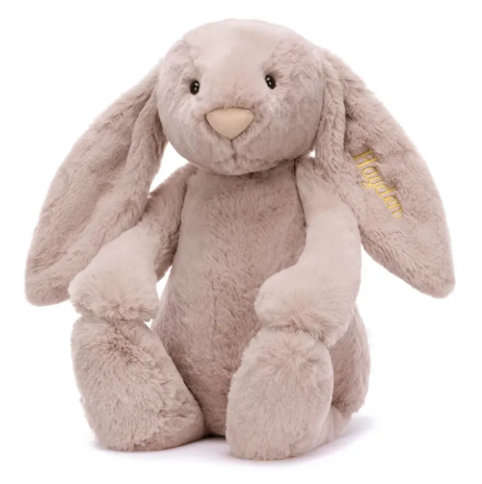Personalised Bashful Luxe Bunny Rosa Huge Sale