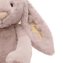 Personalised Bashful Luxe Bunny Rosa Huge Sale