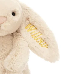 Personalised Bashful Luxe Bunny Willow Medium New
