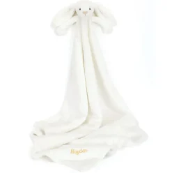 Personalised Bashful Luxe Bunny Luna Blankie Sale