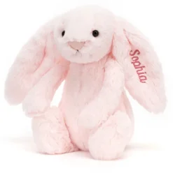 Personalised Bashful Pink Bunny Medium Discount