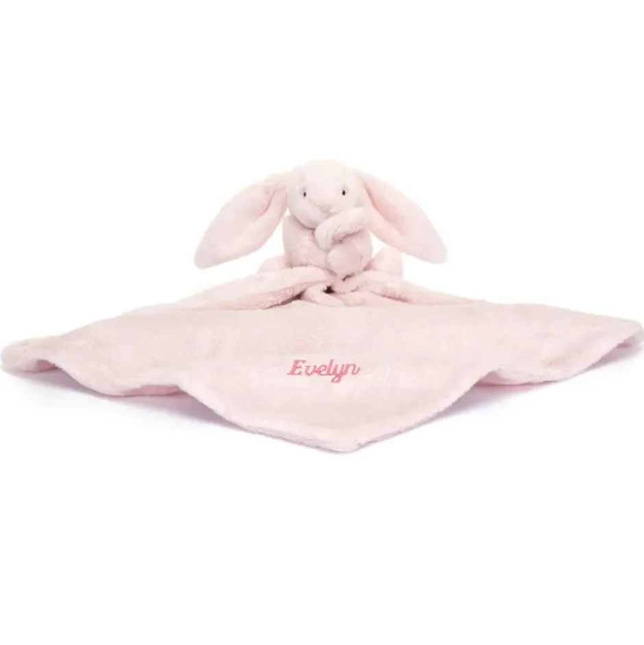 Personalised Bashful Pink Bunny Soother Clearance